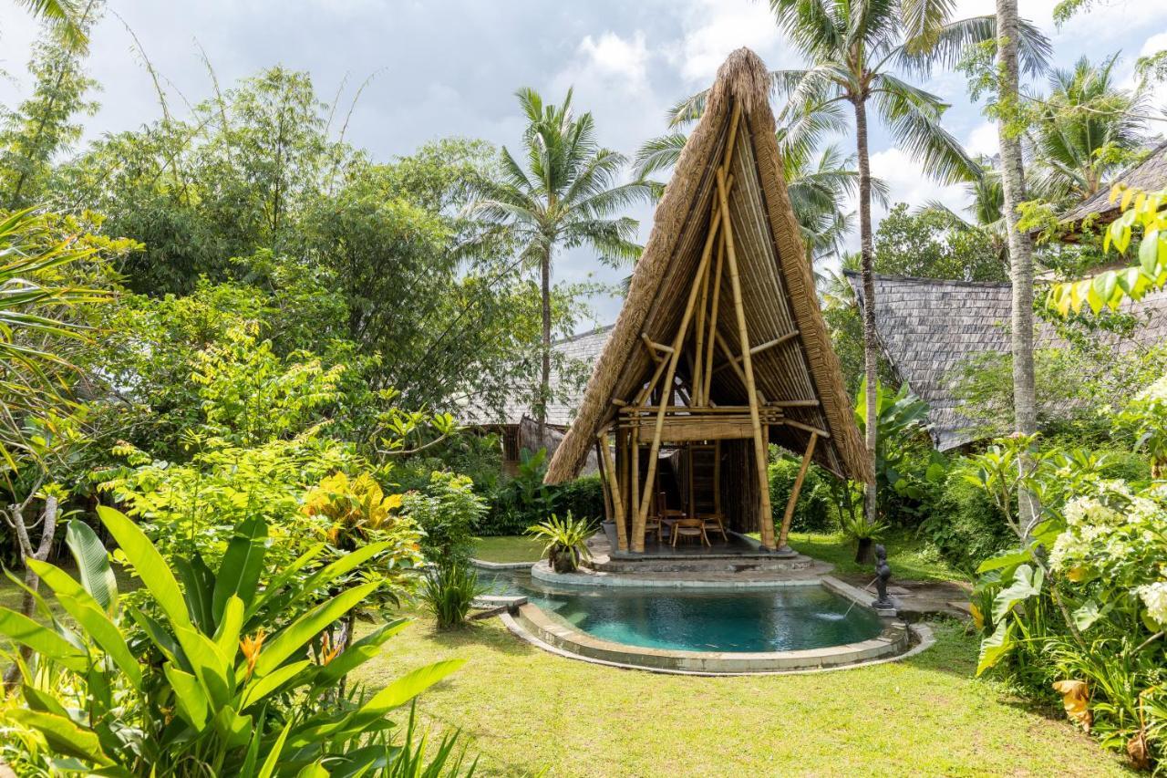 Garden House 3Bds Bamboo House Pool Garden View Villa Bringkit Ngoại thất bức ảnh
