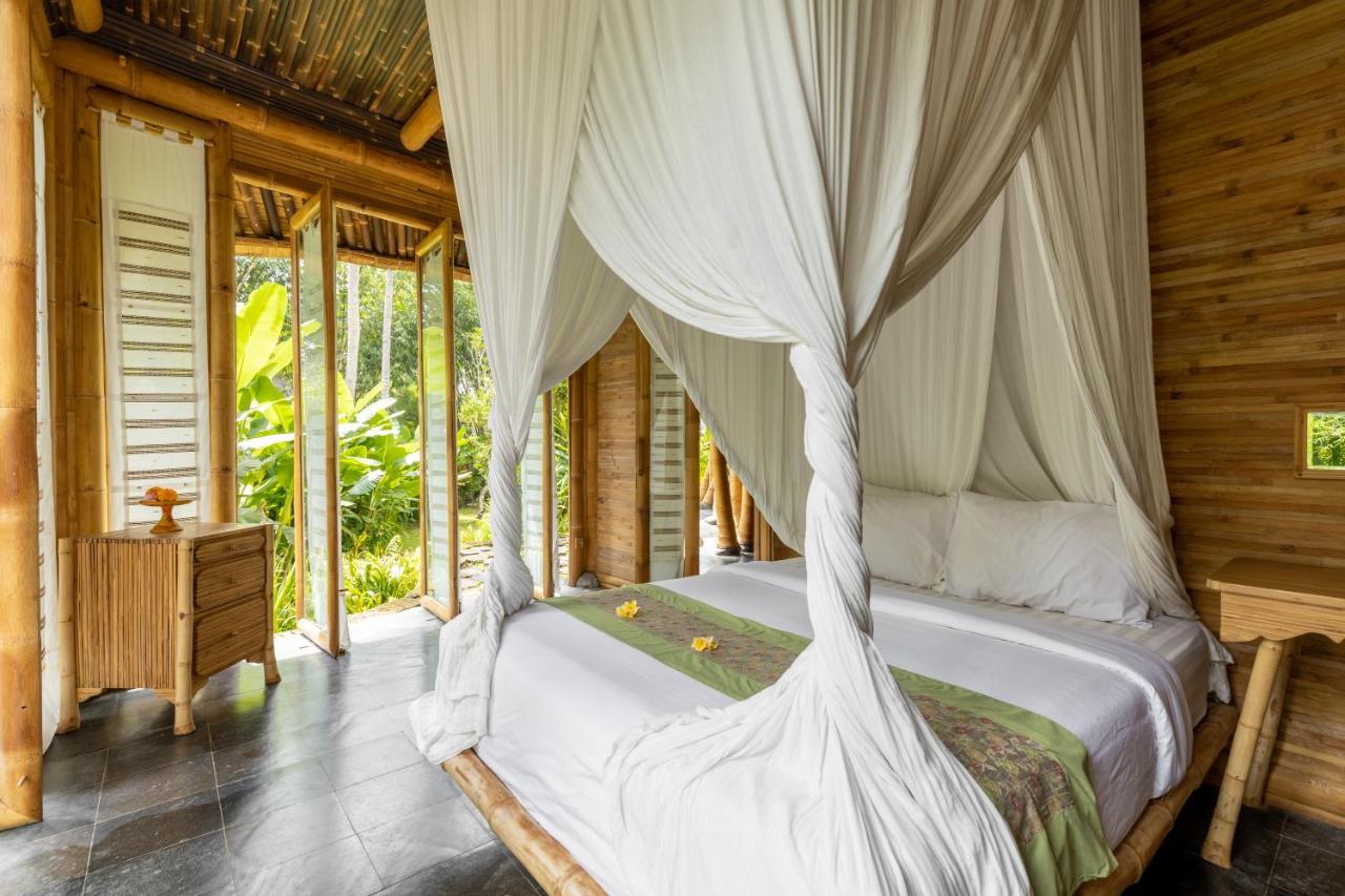 Garden House 3Bds Bamboo House Pool Garden View Villa Bringkit Ngoại thất bức ảnh