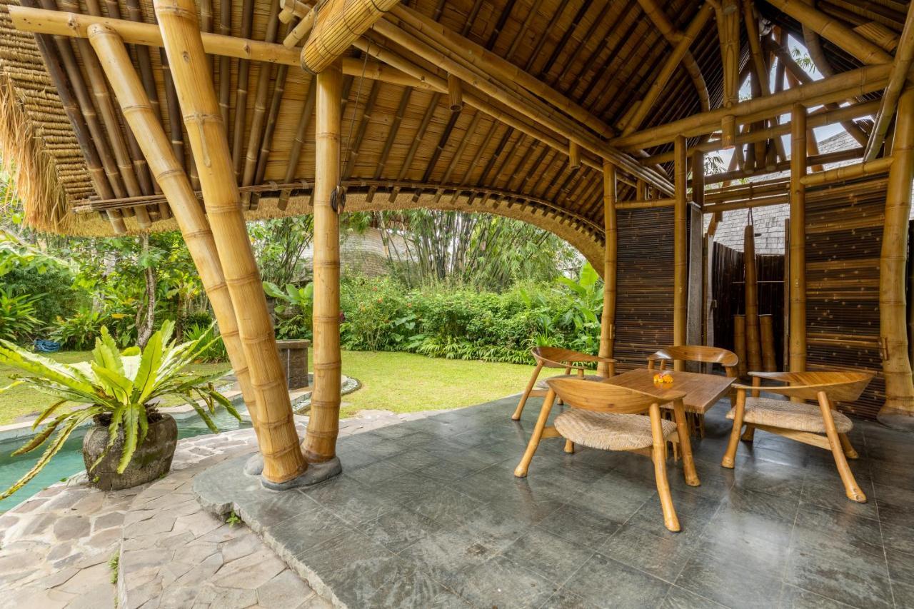 Garden House 3Bds Bamboo House Pool Garden View Villa Bringkit Ngoại thất bức ảnh