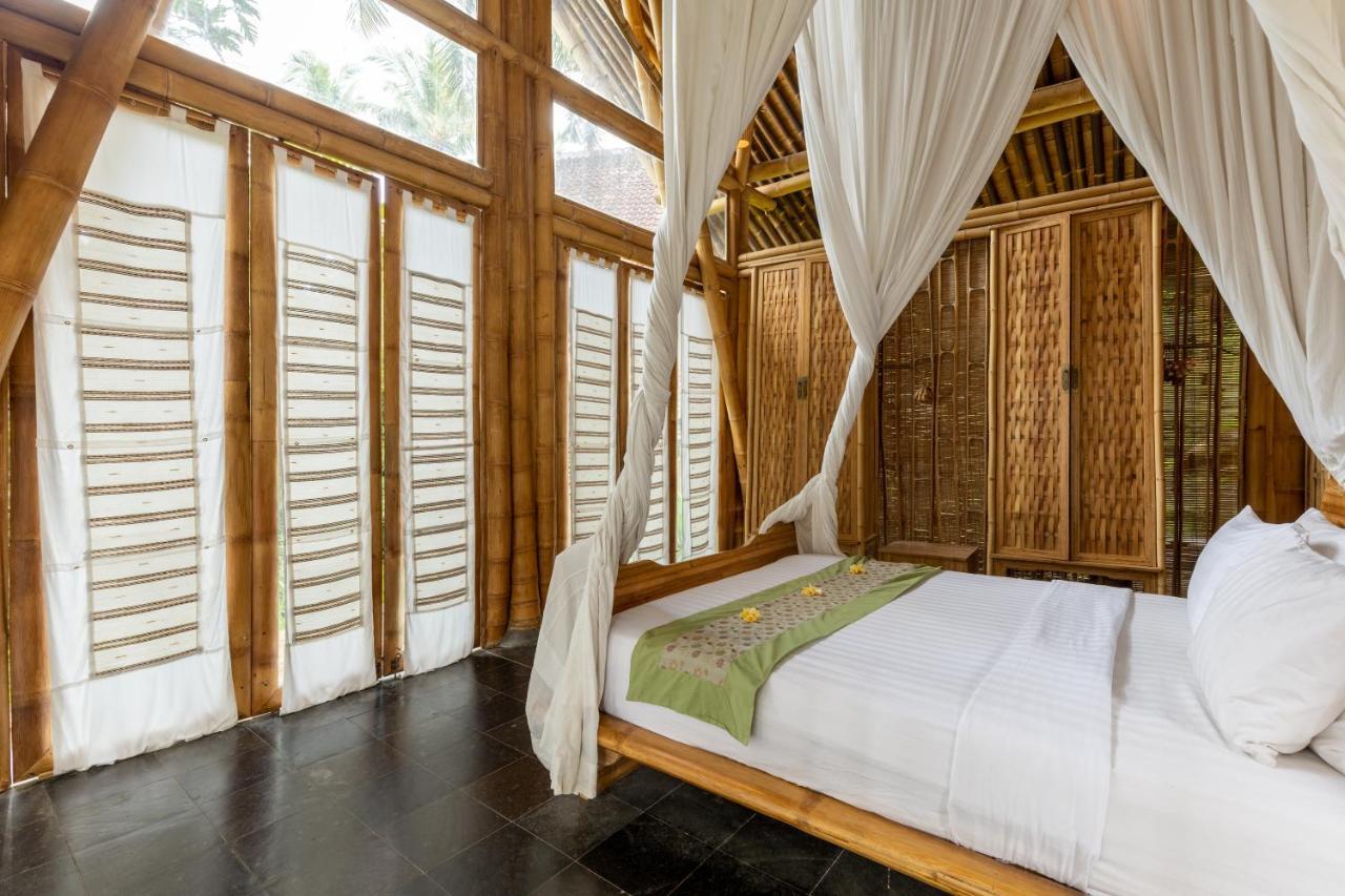 Garden House 3Bds Bamboo House Pool Garden View Villa Bringkit Ngoại thất bức ảnh