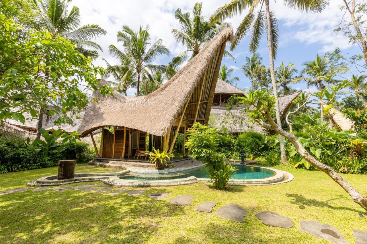 Garden House 3Bds Bamboo House Pool Garden View Villa Bringkit Ngoại thất bức ảnh