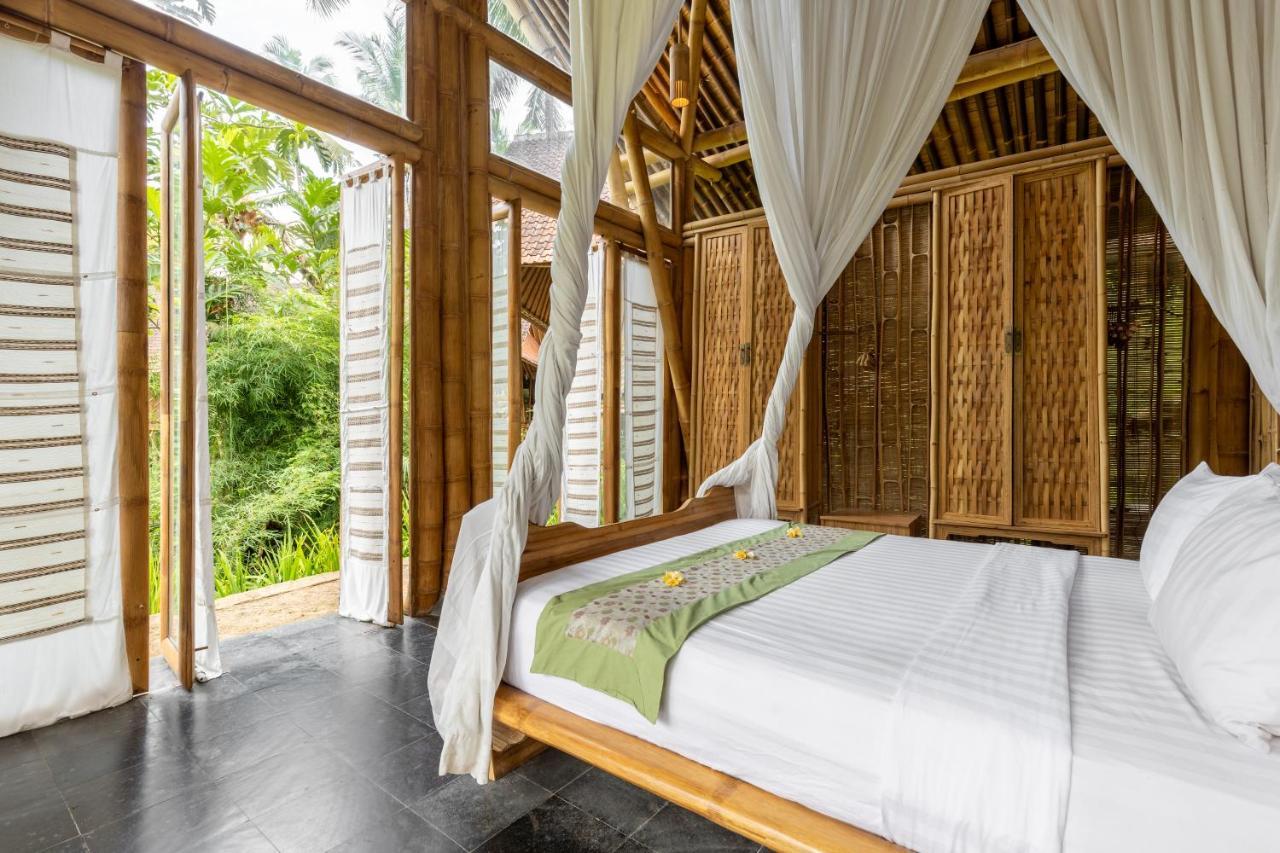 Garden House 3Bds Bamboo House Pool Garden View Villa Bringkit Ngoại thất bức ảnh